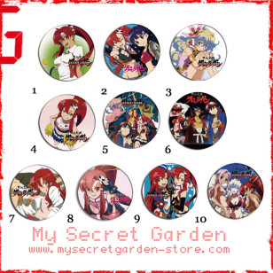 Tengen Toppa Gurren Lagann 天元突破グレンラガン Anime Pinback Button Badge Set 1a or 1b ( or Hair Ties / 4.4 cm Badge / Magnet / Keychain Set )